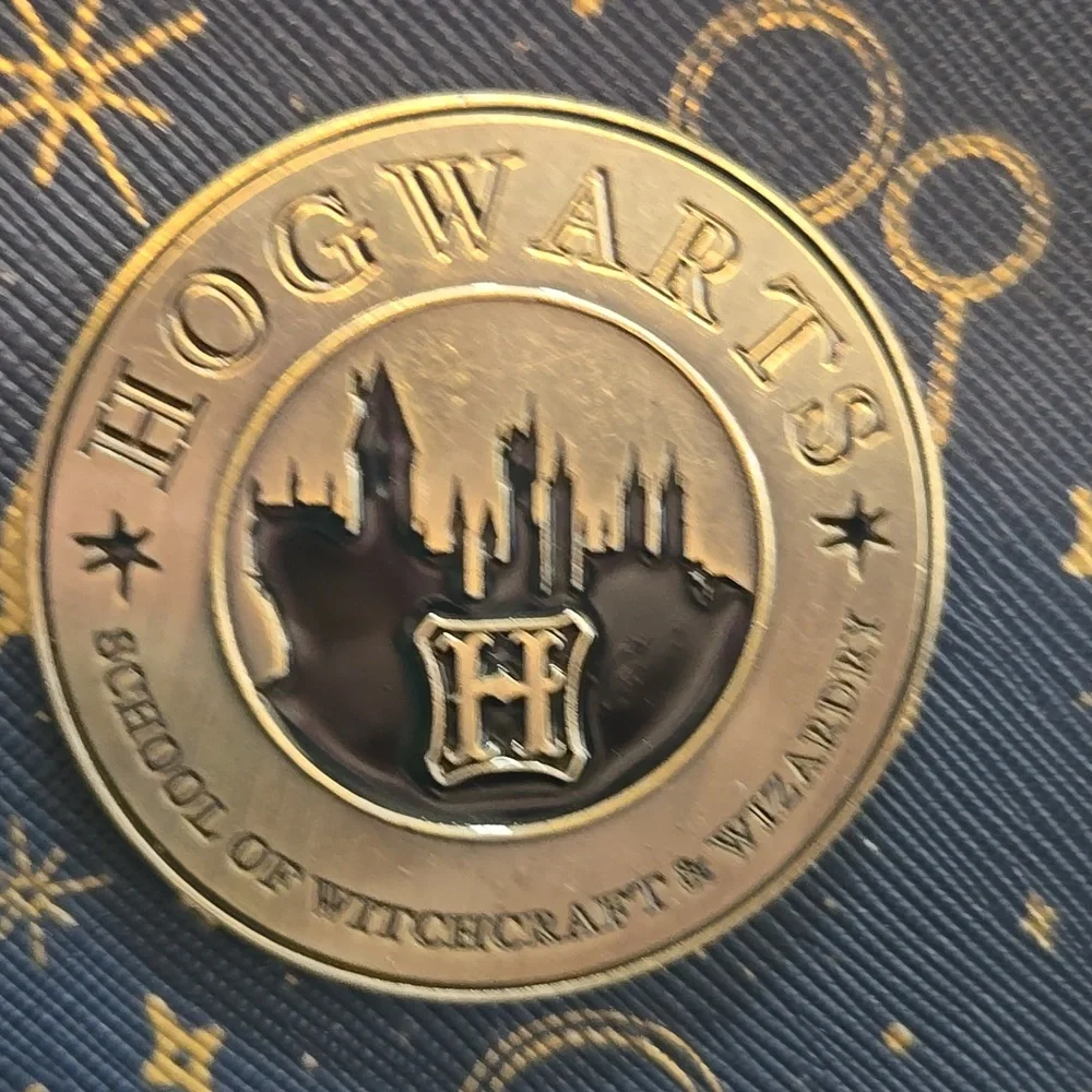 Harry Potter Navy & Gold Mini Backpack - Branded Castle Emblem